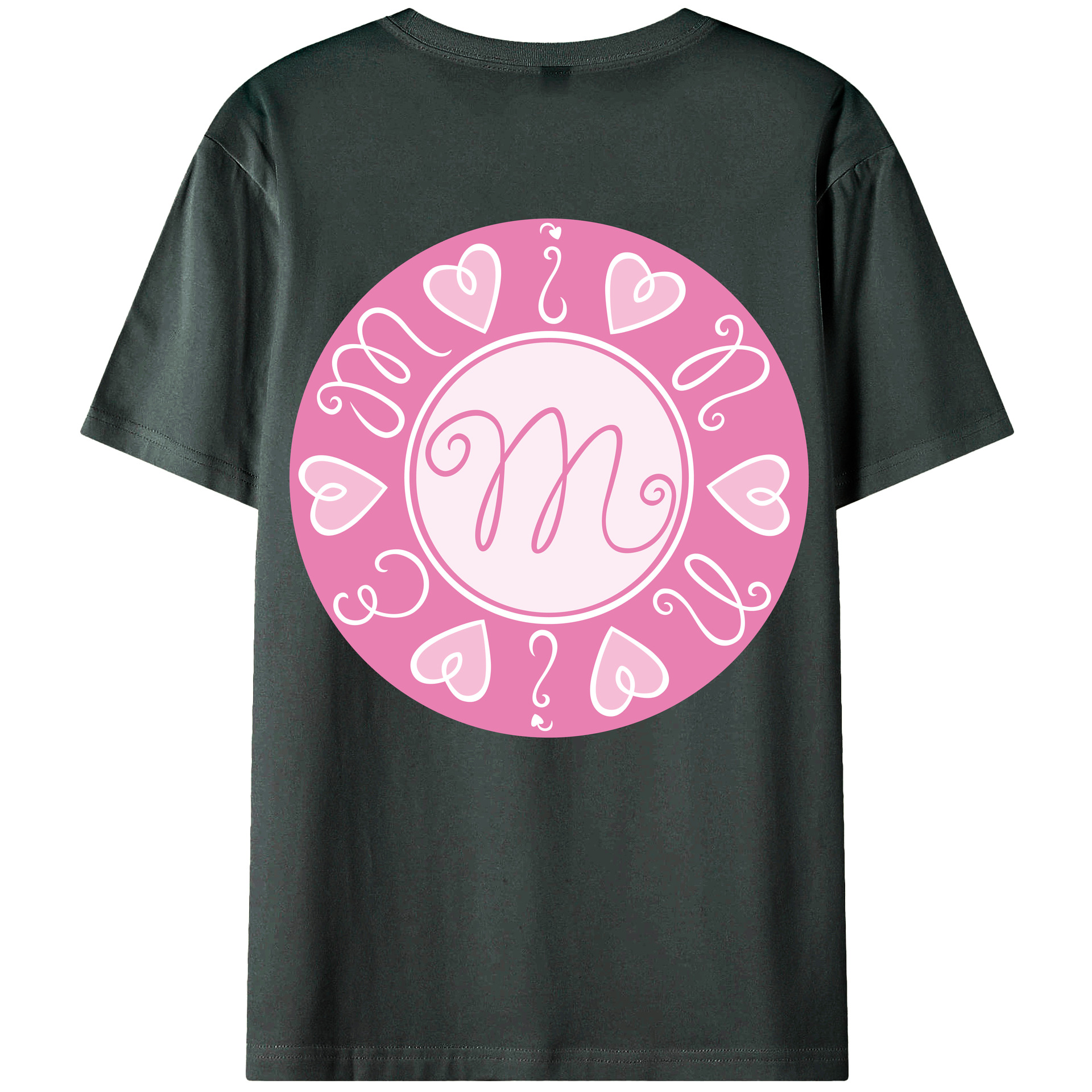 ミッキーマウス Mickey Mouse 綿100％ メンズ半袖Tシャツ（バックプリント） 通気性